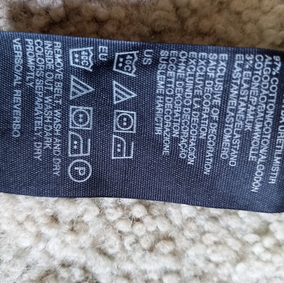 Tommy Hilfiger, navy blue belted dress, size 4 - Picture 4 of 4